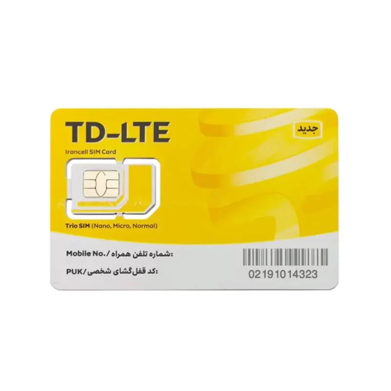 سیم کارت TD-LTE ایرانسل شرکت تک نت