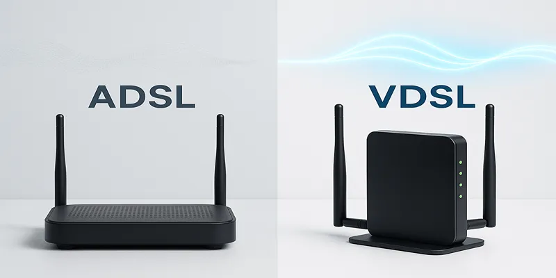 تفاوت مودم adsl با vdsl