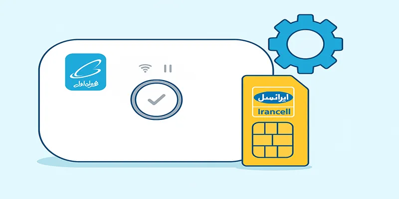 راهکارهای استفاده از سیم کارت ایرانسل در مودم همراه اول