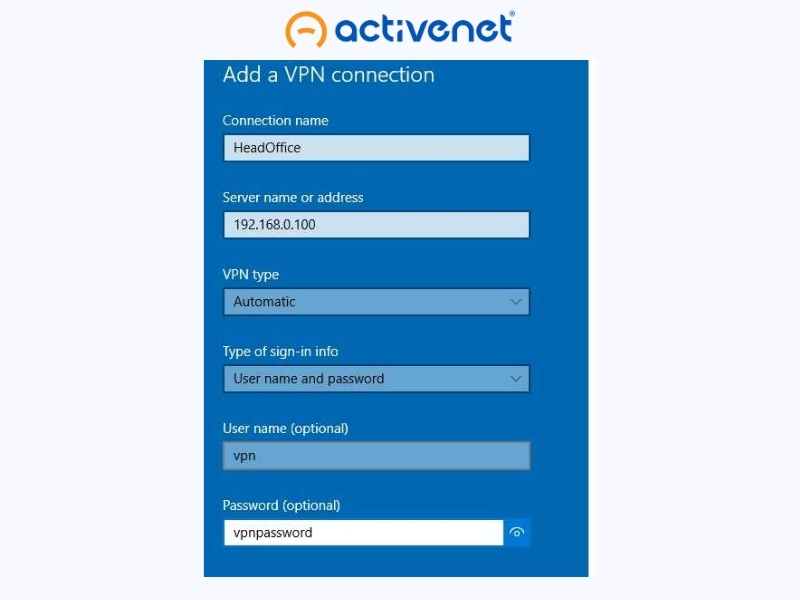 نحوه راه اندازی VPN Client در میکروتیک بر روی ویندوز 10