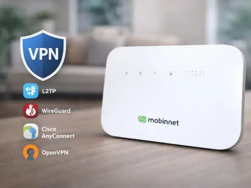 نصب vpn روی مودم مبین نت