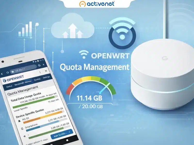 OpenWrt روی روتر گوگل