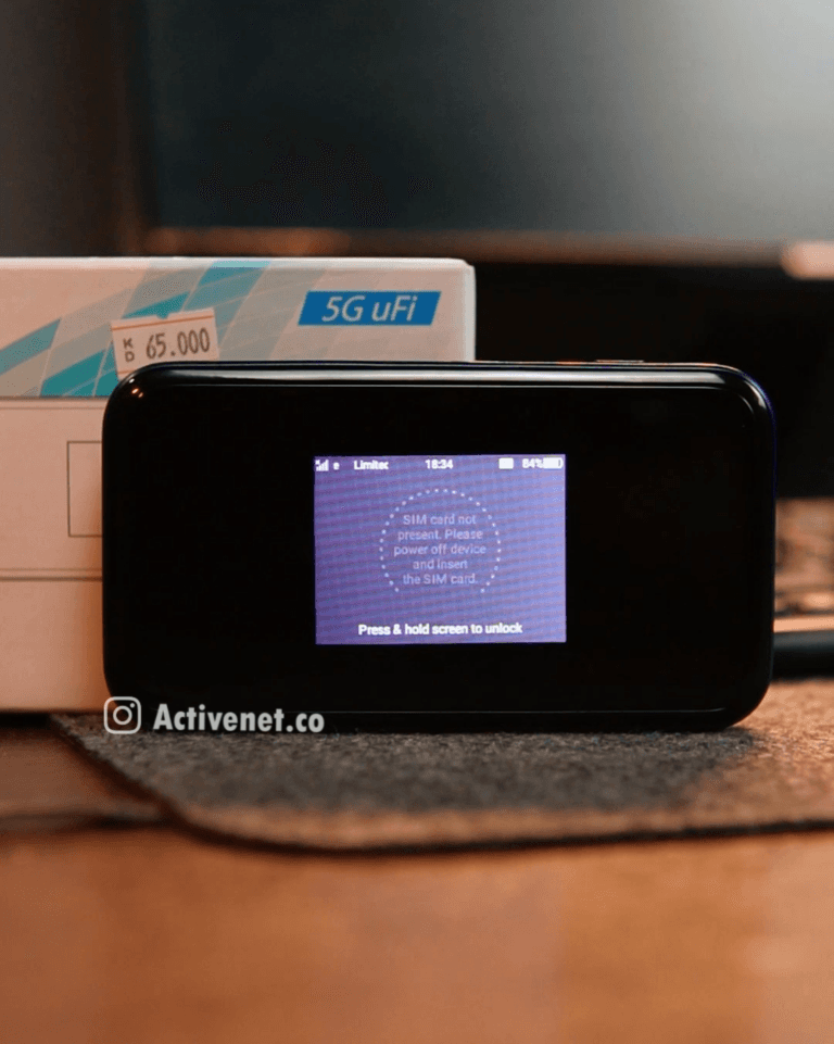 مودم جیبی فایوجی 4G/5G برند ZTE مدل MU5001