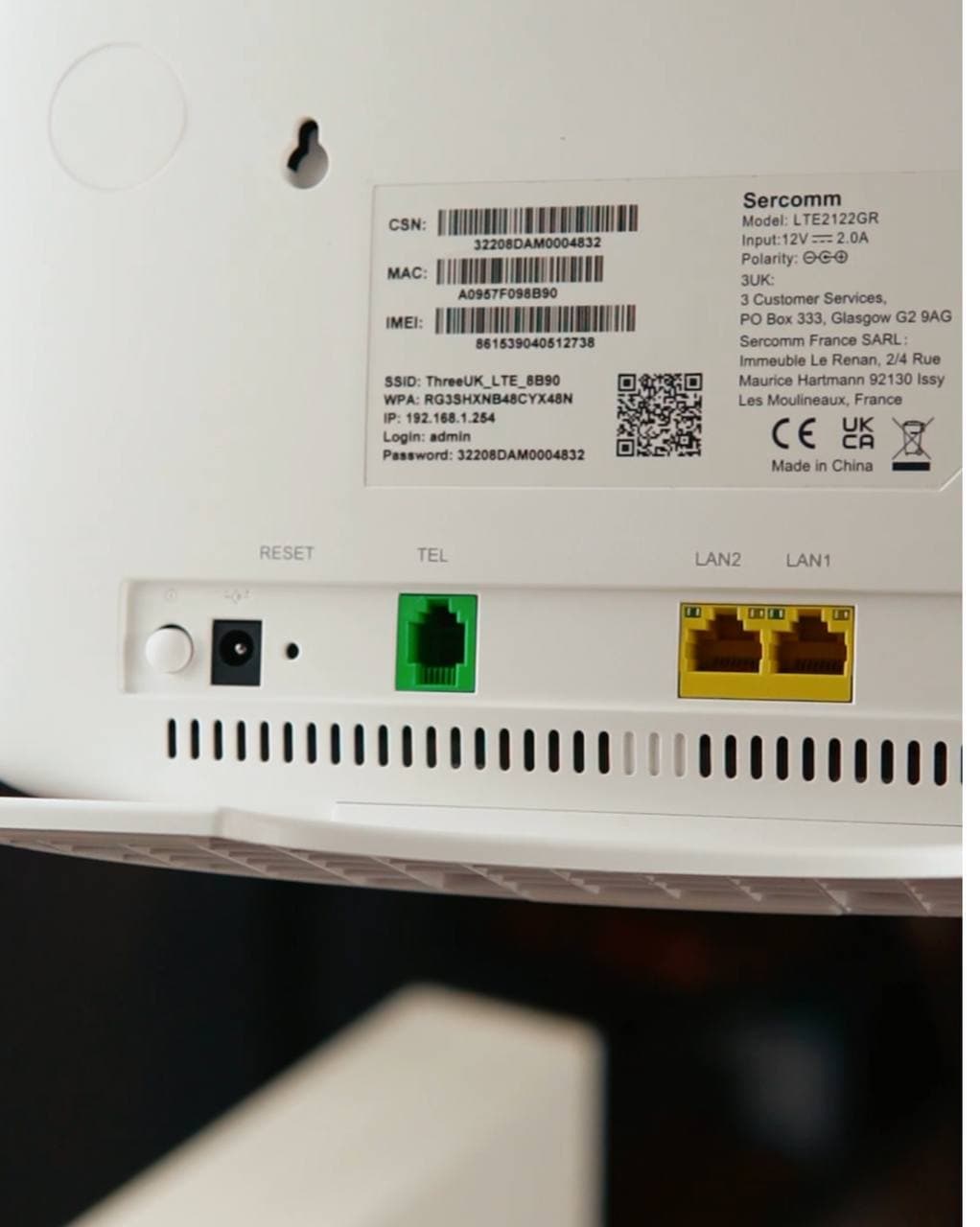 مودم Sercomm مدل 2122 — تصویر 4