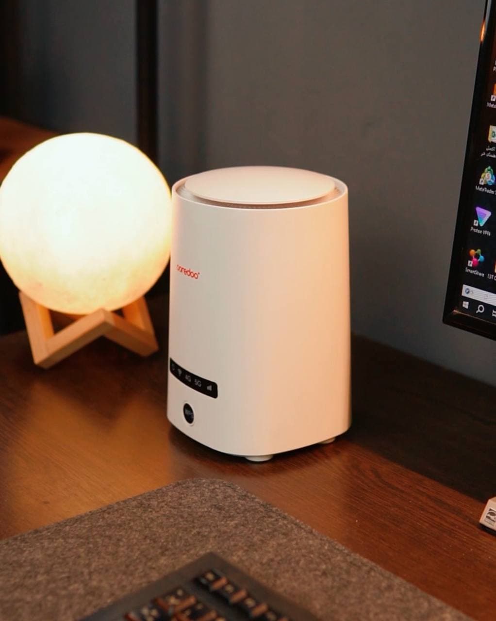 مودم ZLT X20  برند TOZED رومیزی فایوجی 4G/TDLTE/5G — تصویر 2