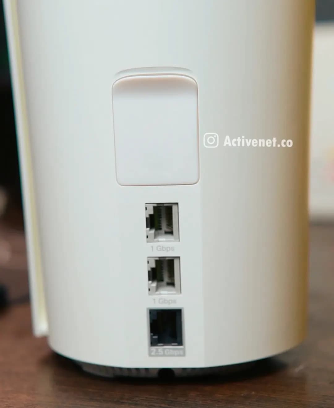 مودم TP-Link Deco X50-5G — نمای پشت با پورت‌های شبکه