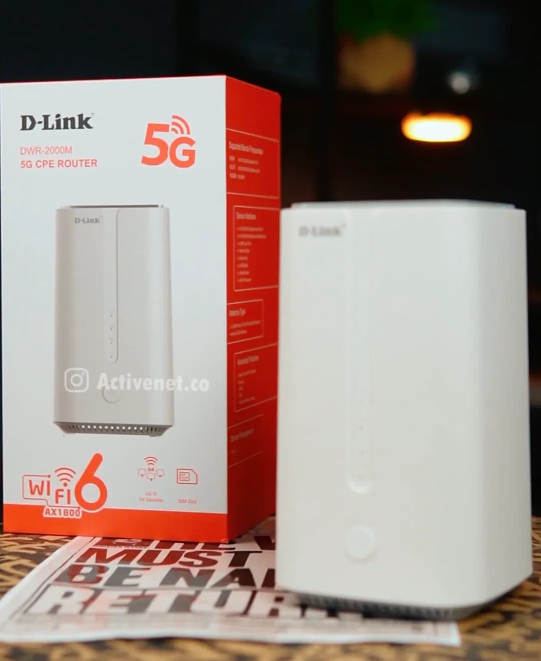 مودم رومیزی فایوجی 4G/TDLTE/5G برند D-Link مدل DWR-2000m — تصویر 9