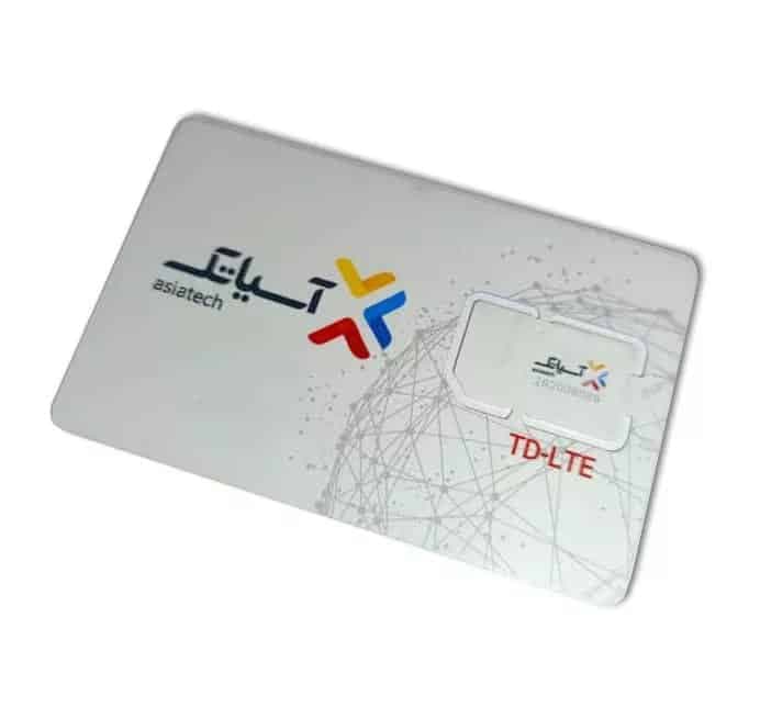 خرید و قیمت سیم کارت اینترنت هوشمند آسیاتک FD/TD — تصویر 2