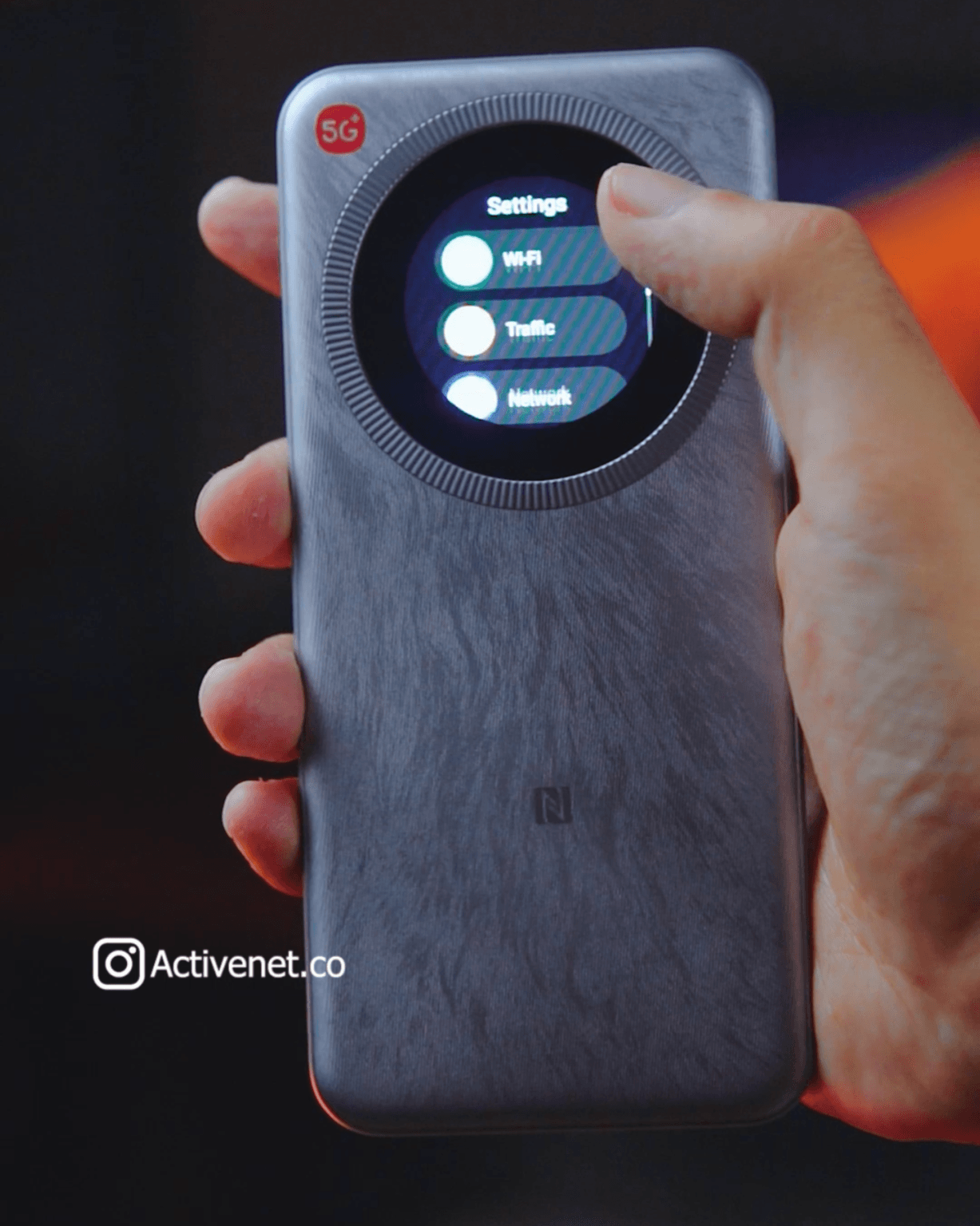 مودم همراه (جیبی) فایوجی 4G/TDLTE/5G برند ZTE مدل U30 PRO — تصویر 3