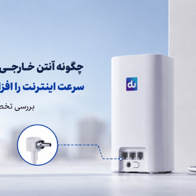 چگونه آنتن خارجی مودم سرعت اینترنت را افزایش می‌دهد؟ بررسی تخصصی پورت TS-9