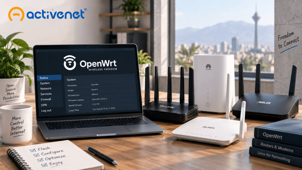 راهنمای جامع OpenWrt: لیست مودم‌ها و روترهای پرفروش ایران با قابلیت نصب سیستم‌عامل اوپن دبلیوآرتی