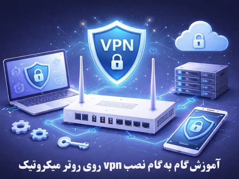 روش های تنظیم vpn روی میکروتیک
