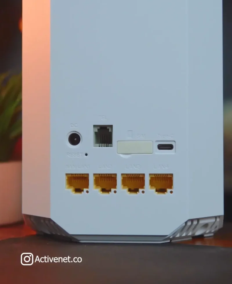 مودم  ooredoo مدل Zltx28 v pro رومیزی با گارانتی معتبر - تصویر 4