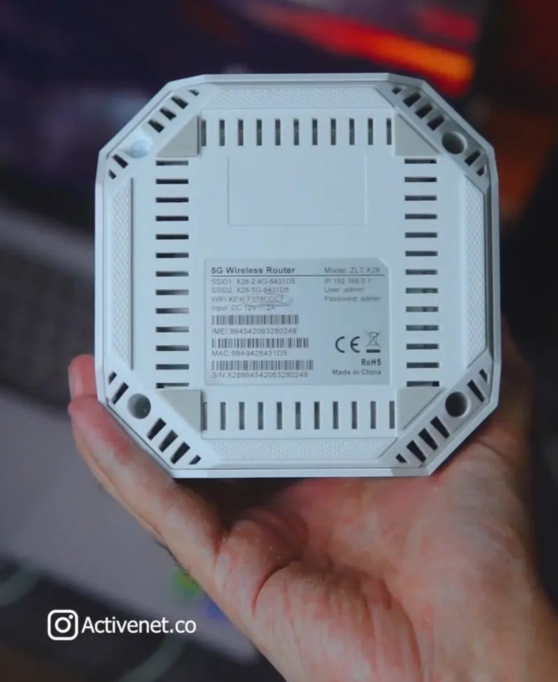 مودم  ooredoo مدل Zltx28 v pro رومیزی با گارانتی معتبر - تصویر 6