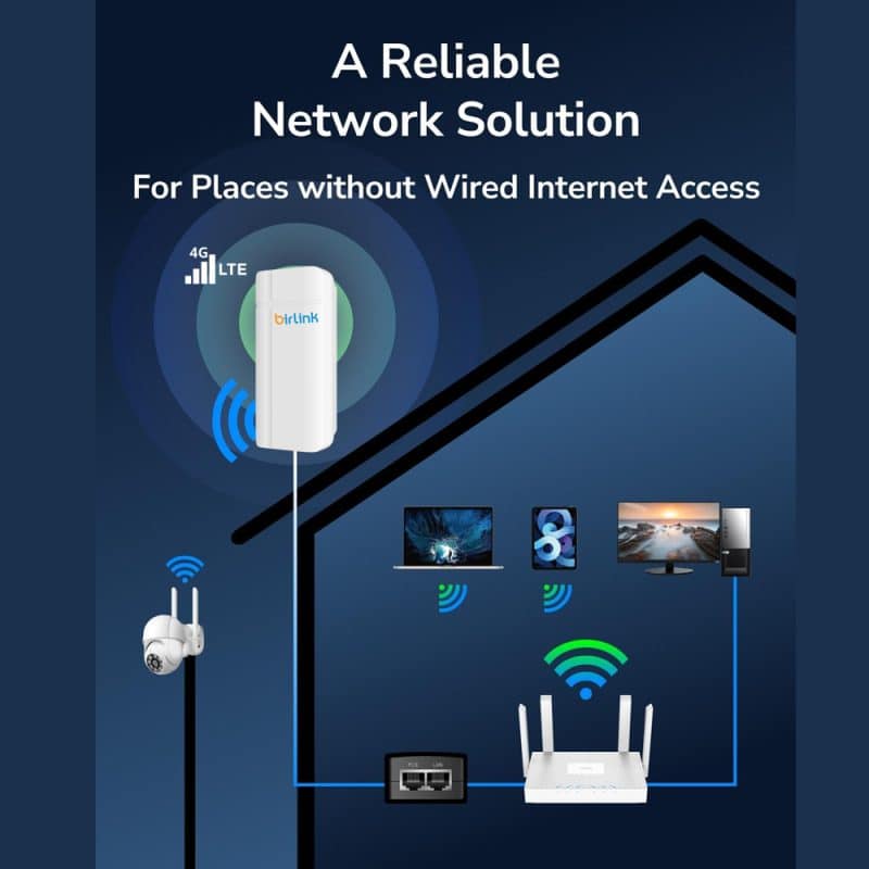 مودم روتر Birlink BL420 بیرلینک فضای باز با شبکه 5G 4G LTE - تصویر 7